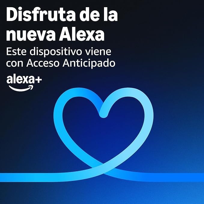 Echo Dot (modelo más reciente): bocina Alexa con sonido vibrante, ideal para recámaras, comedores y oficinas (negro)