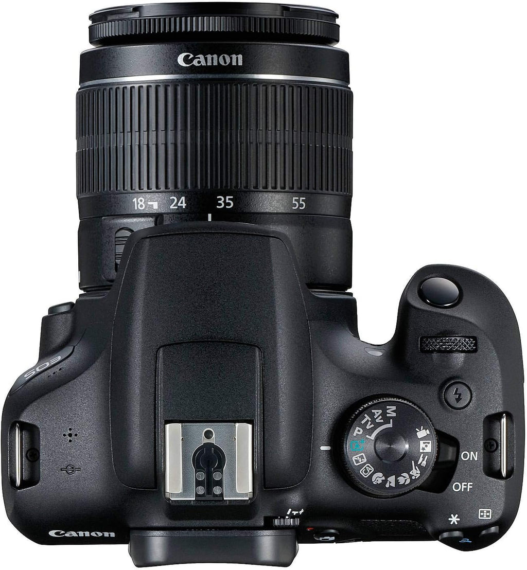 Canon EOS 2000D (Rebel T7) + Lente 18-55mm