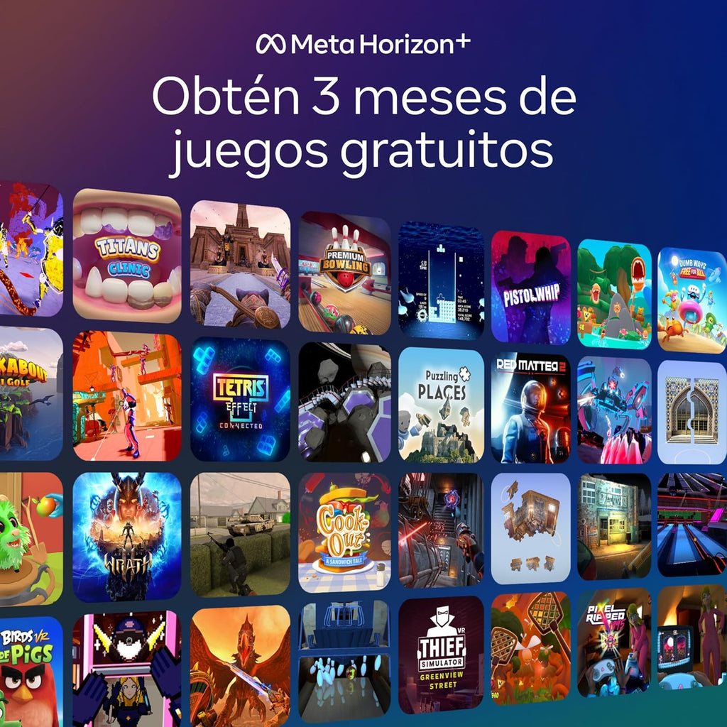 Visores de Realidad Mixta – 256 GB – 3 Meses Horizon+ – La Puerta a Nuevas Realidades